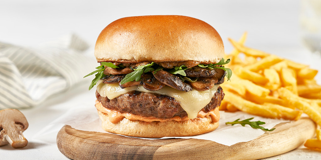 Beef Shiitake Burger